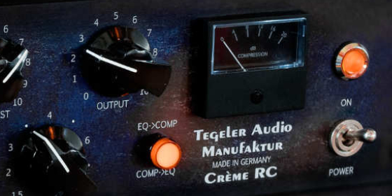 Creme RC - Remote Controllable Bus Compressor and Mastering Equalizer